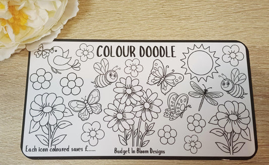 Colour Doodle - Money Savings Challenge