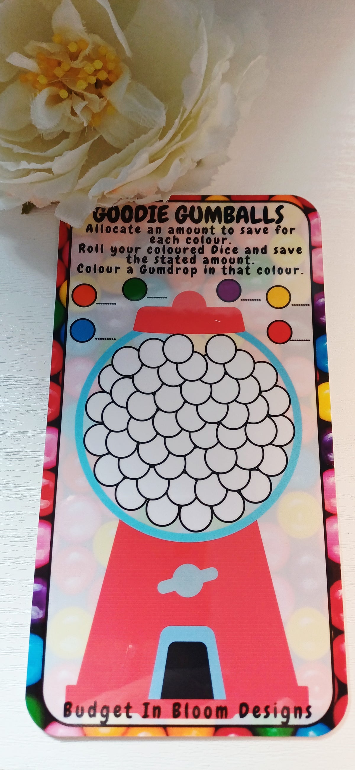 Goodie Gumballs Savings Challenge