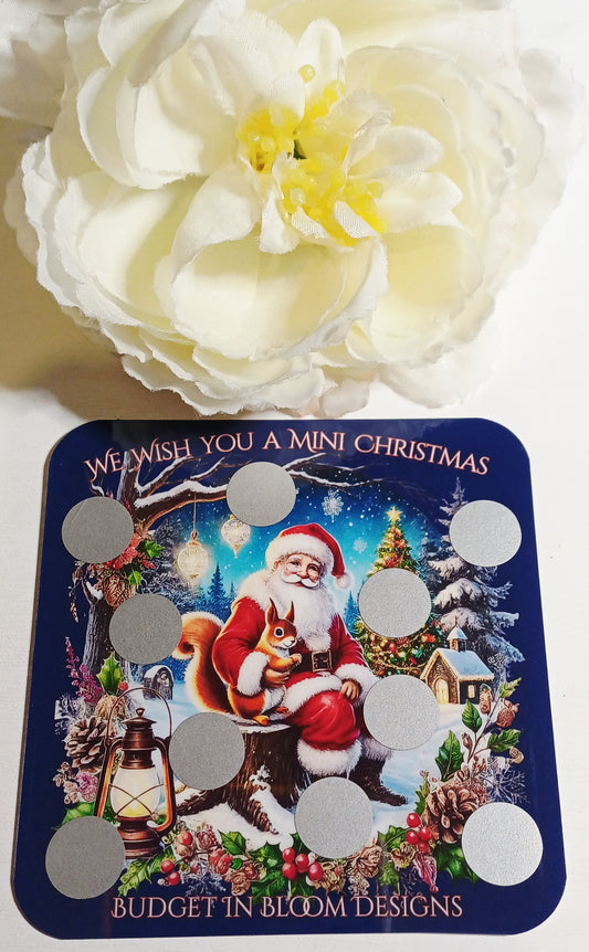 Wishing You A Mini Christmas Mini Scratch Off Savings Challenge Set
