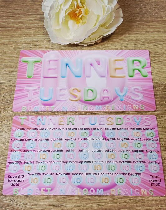 2026 Tenner Tuesdays Savings Challenge