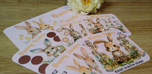 Bunny Savers Mini Saving Challenge