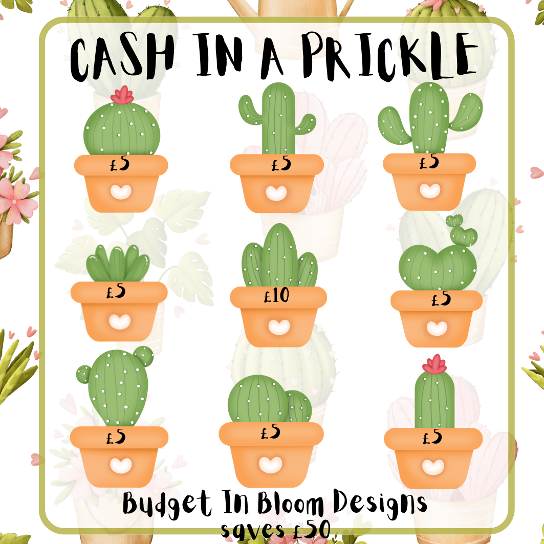 Cash In A Prickle Mini Savings Challenge