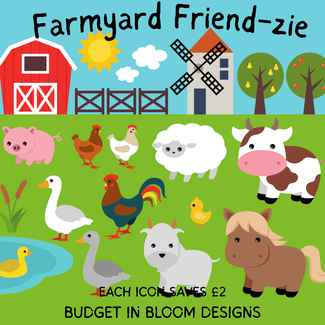 Farmyard Friend-Zie Mini Savings Challenge