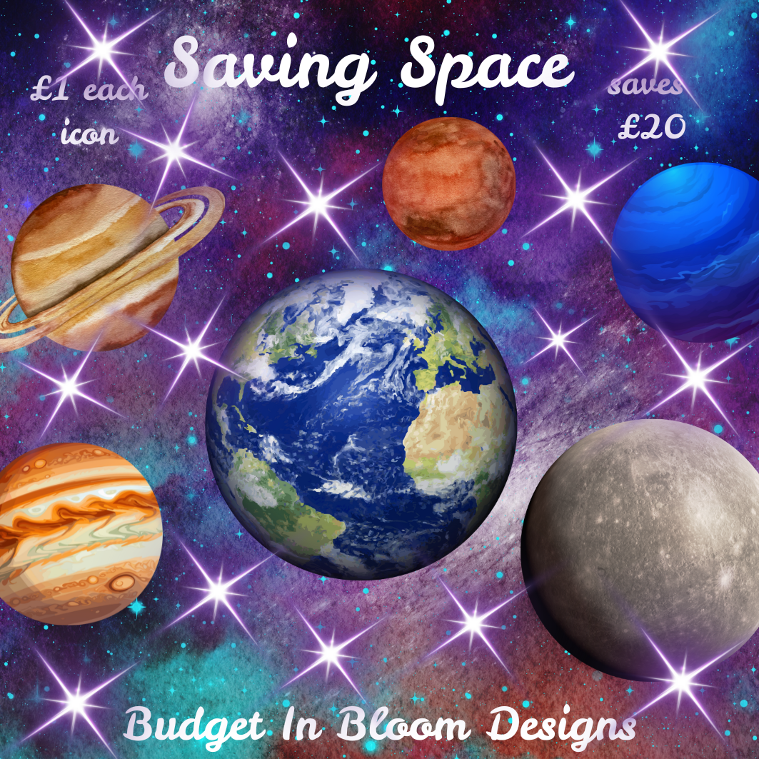 Saving Space Mini Savings Challenge