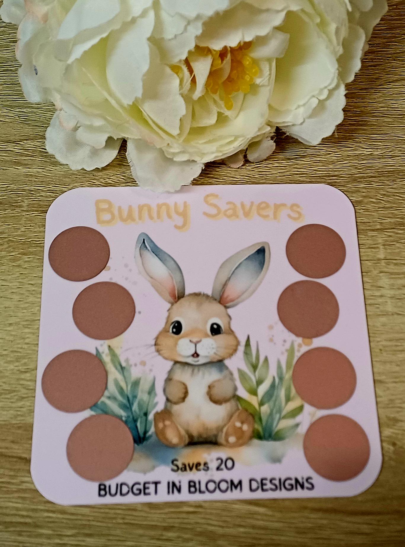 Bunny Savers Mini Saving Challenge