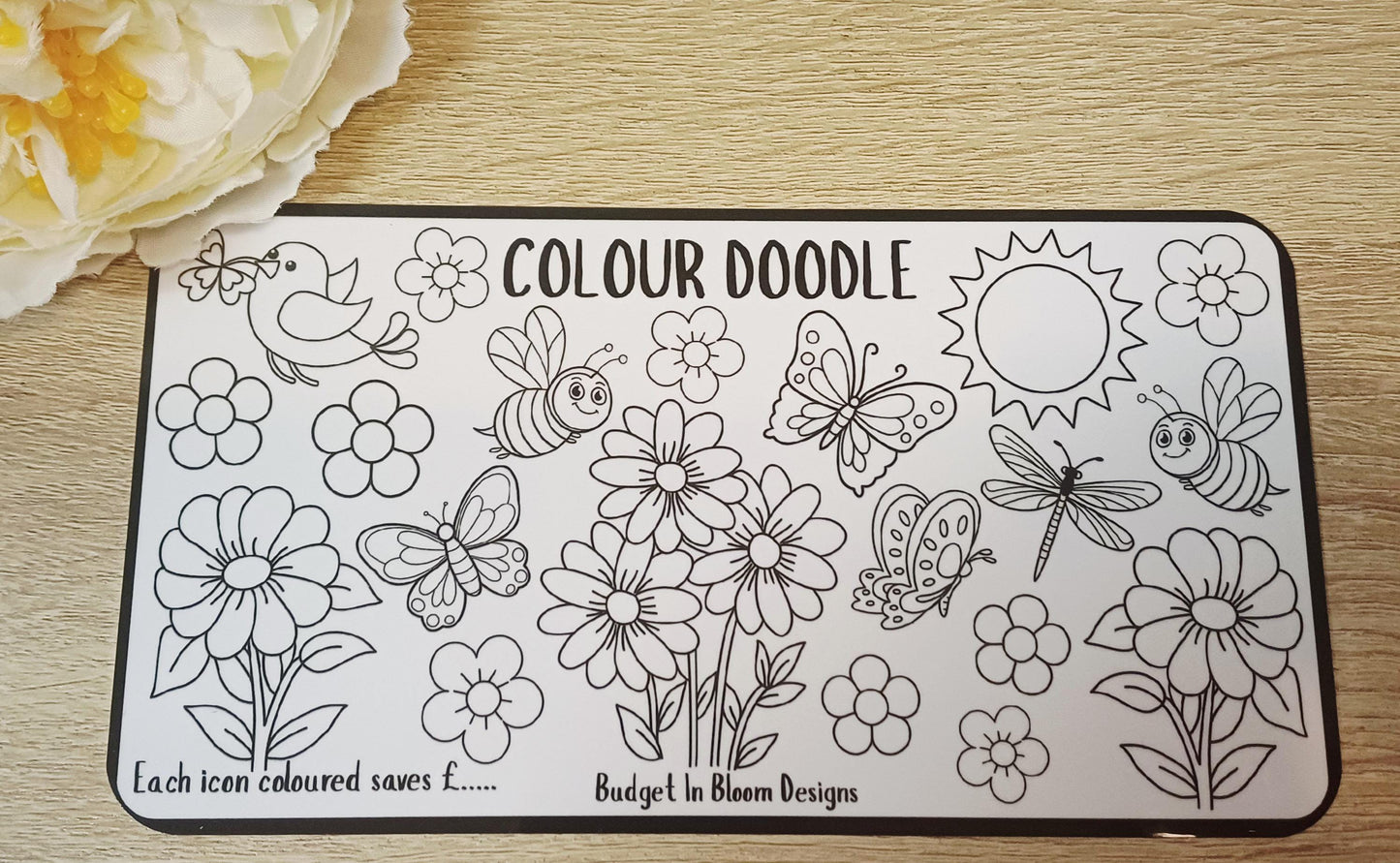 Colour Doodle - Money Savings Challenge