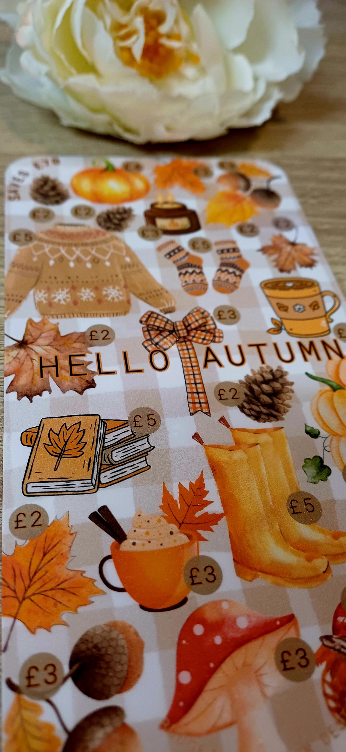 Hello Autumn Money Saving Challenge