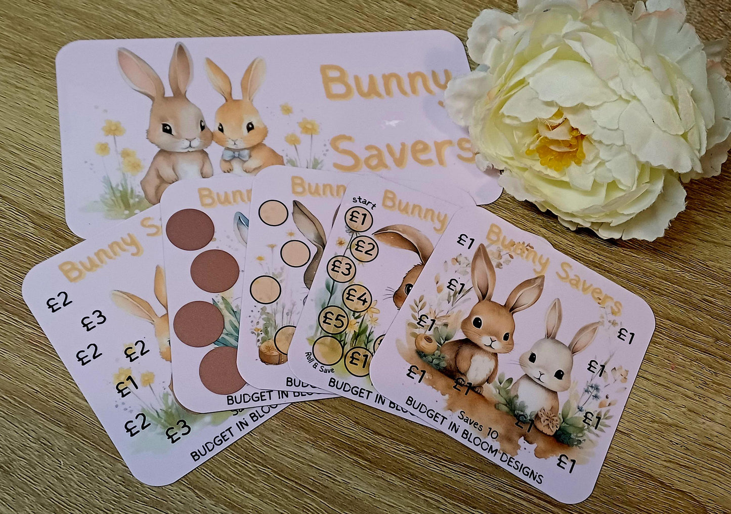 Bunny Savers Mini Saving Challenge