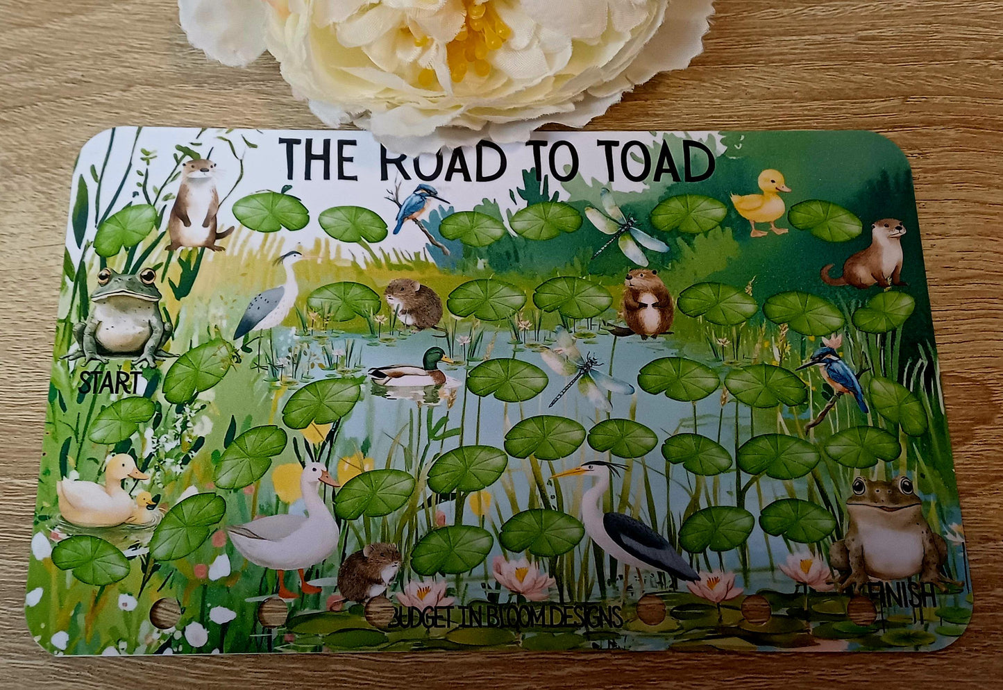 The Road To Toad Money Saving Challenge