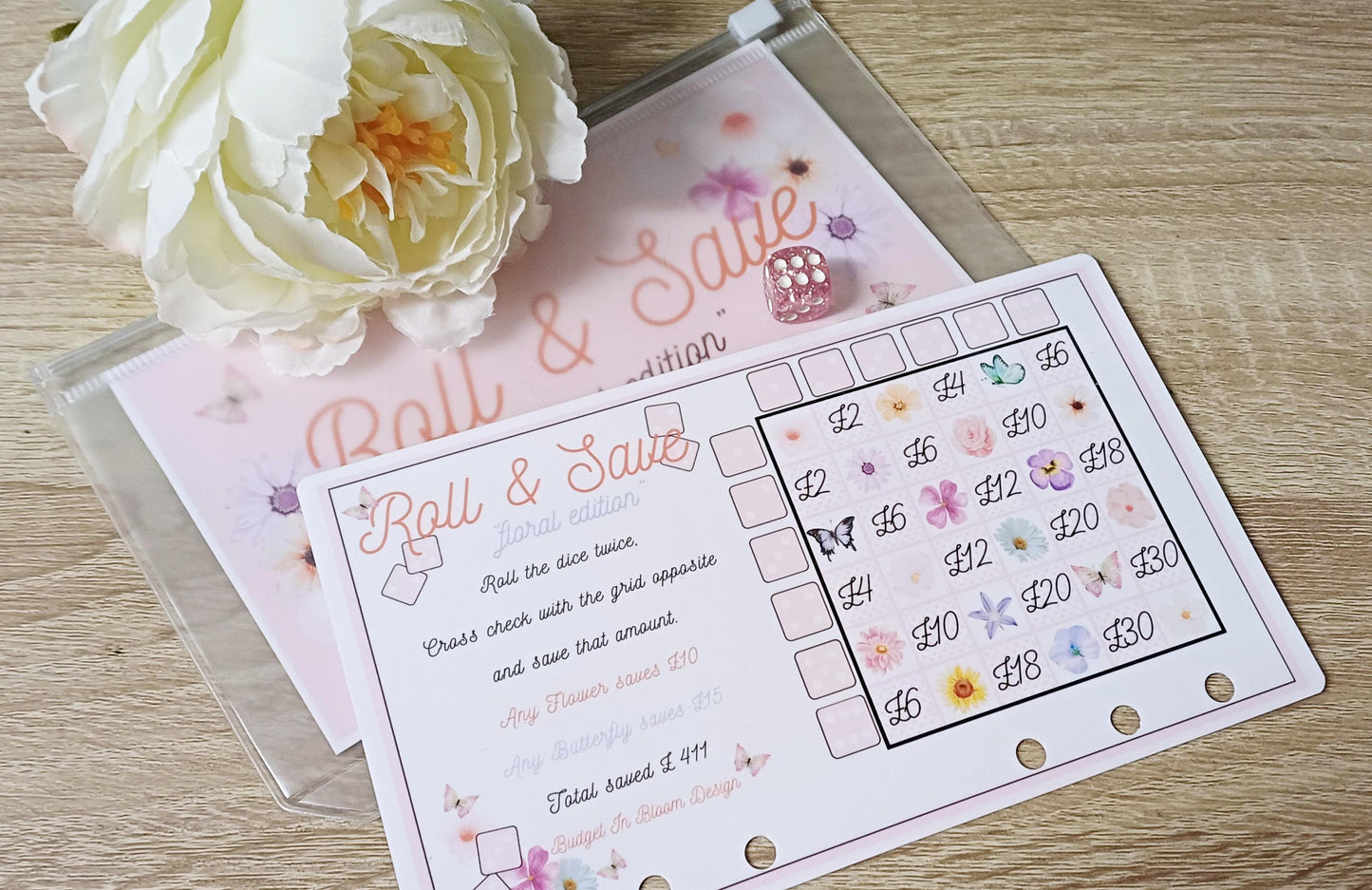 Roll & Save "Foral Edition" Savings Challenge