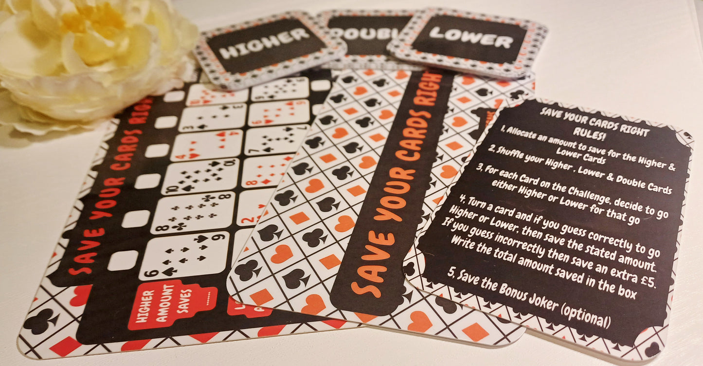 Save your Cards Right Savings Challenge