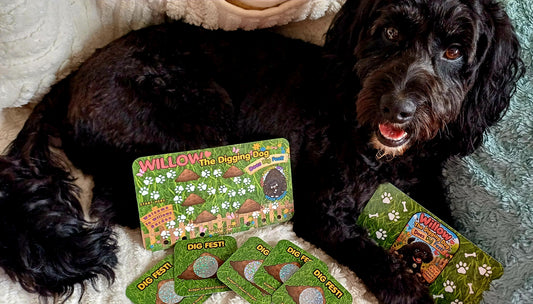 Willow, The Digging Dog, Does Dig Fest Savings Challenge