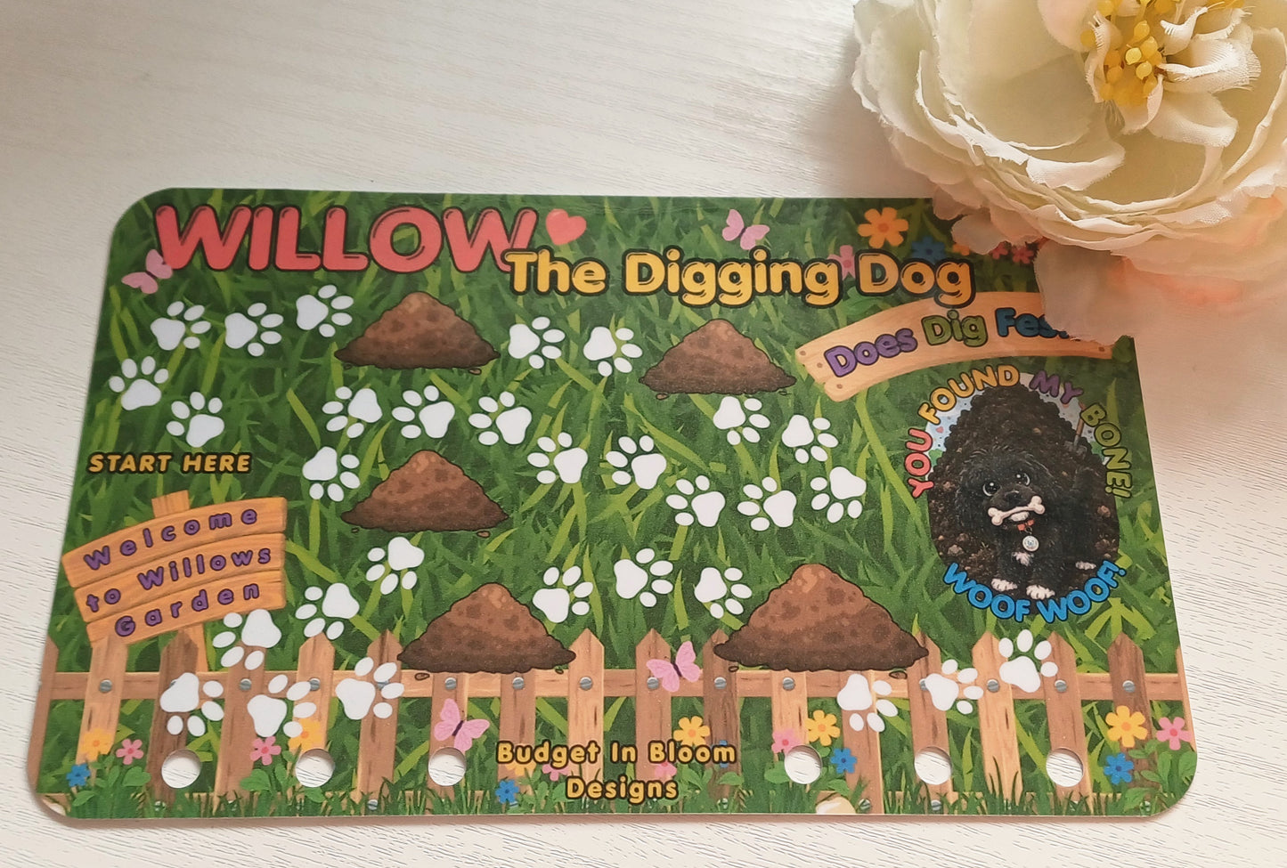 Willow, The Digging Dog, Does Dig Fest Savings Challenge