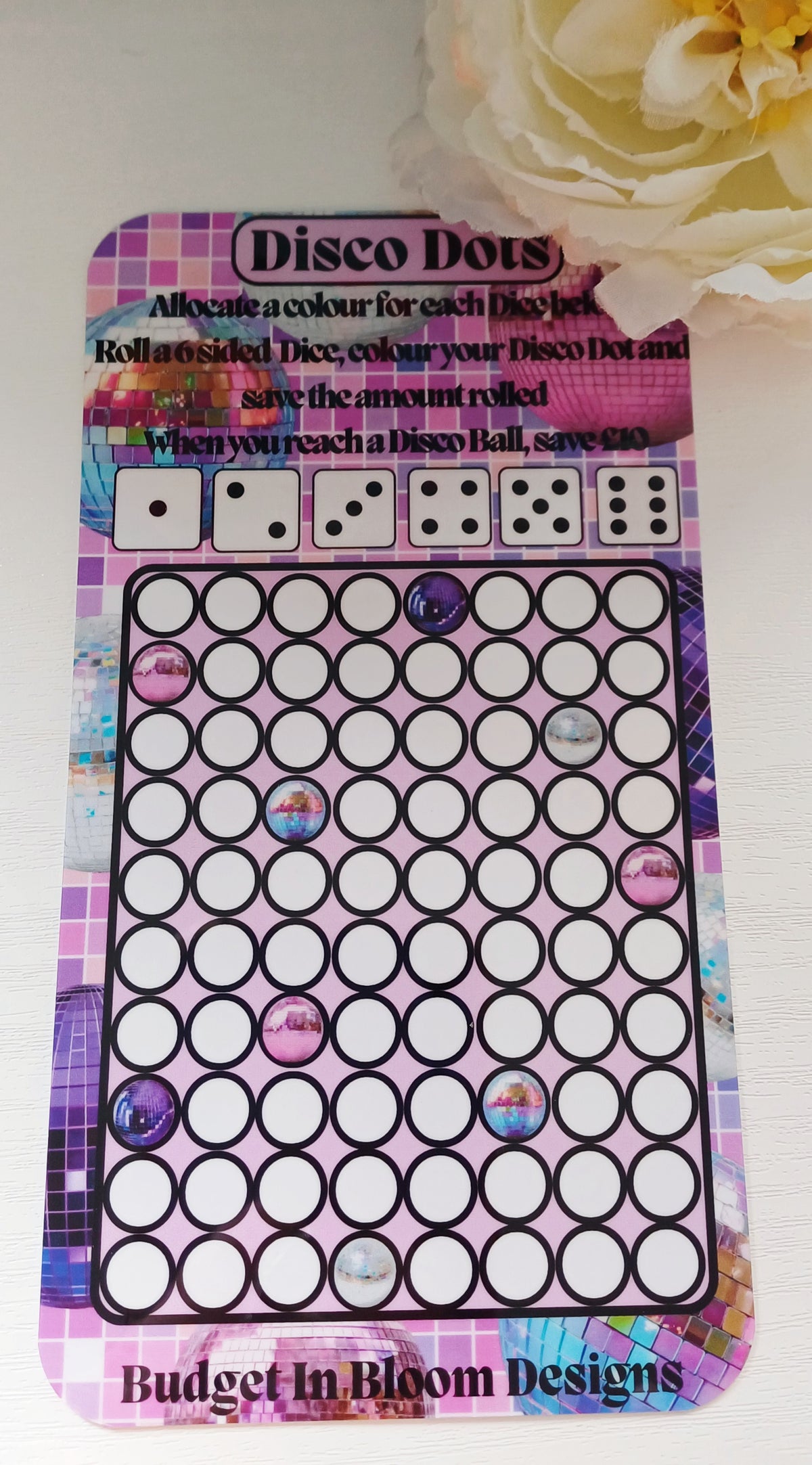 Disco Dots Savings Challenge