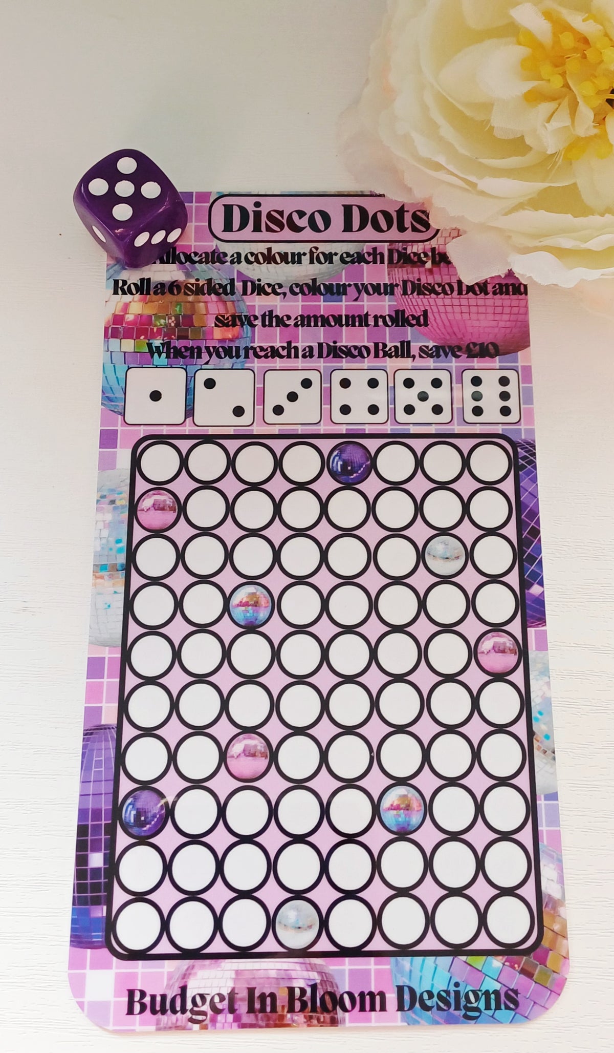 Disco Dots Savings Challenge