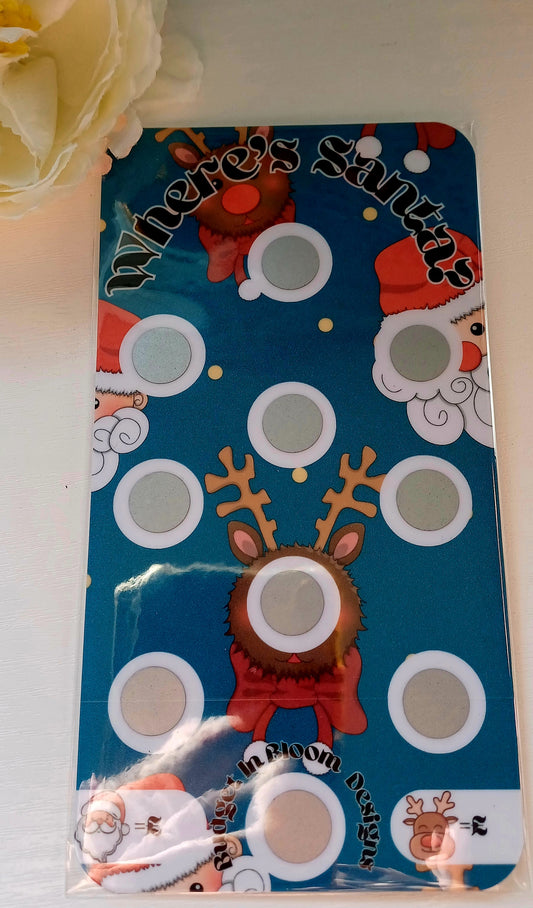 Where's Santa Savings Challenge