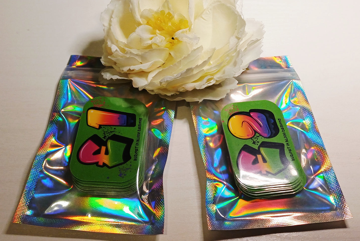 Vibrant Graffiti Placeholders