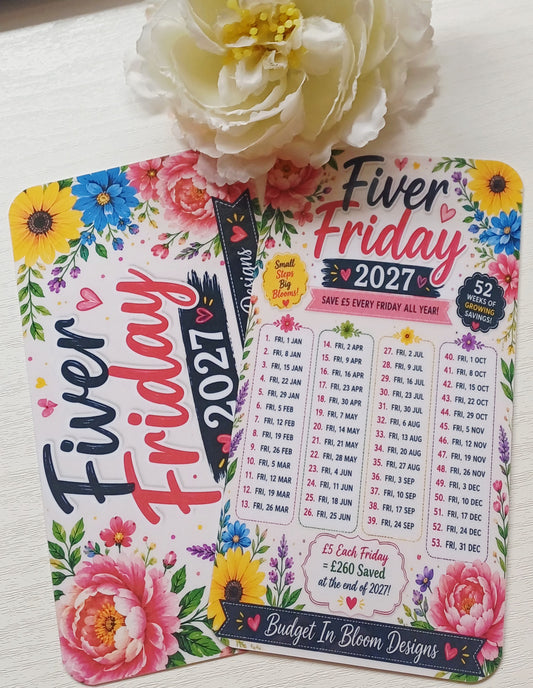 Fiver Friday Savings Challenge