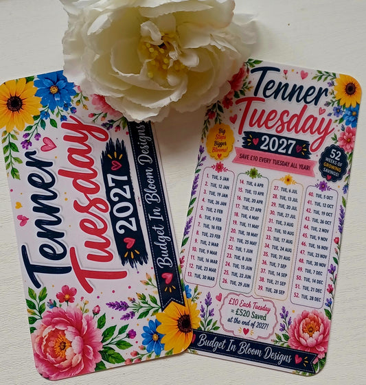 Tenner Tuesday Savings Challenge - 2027