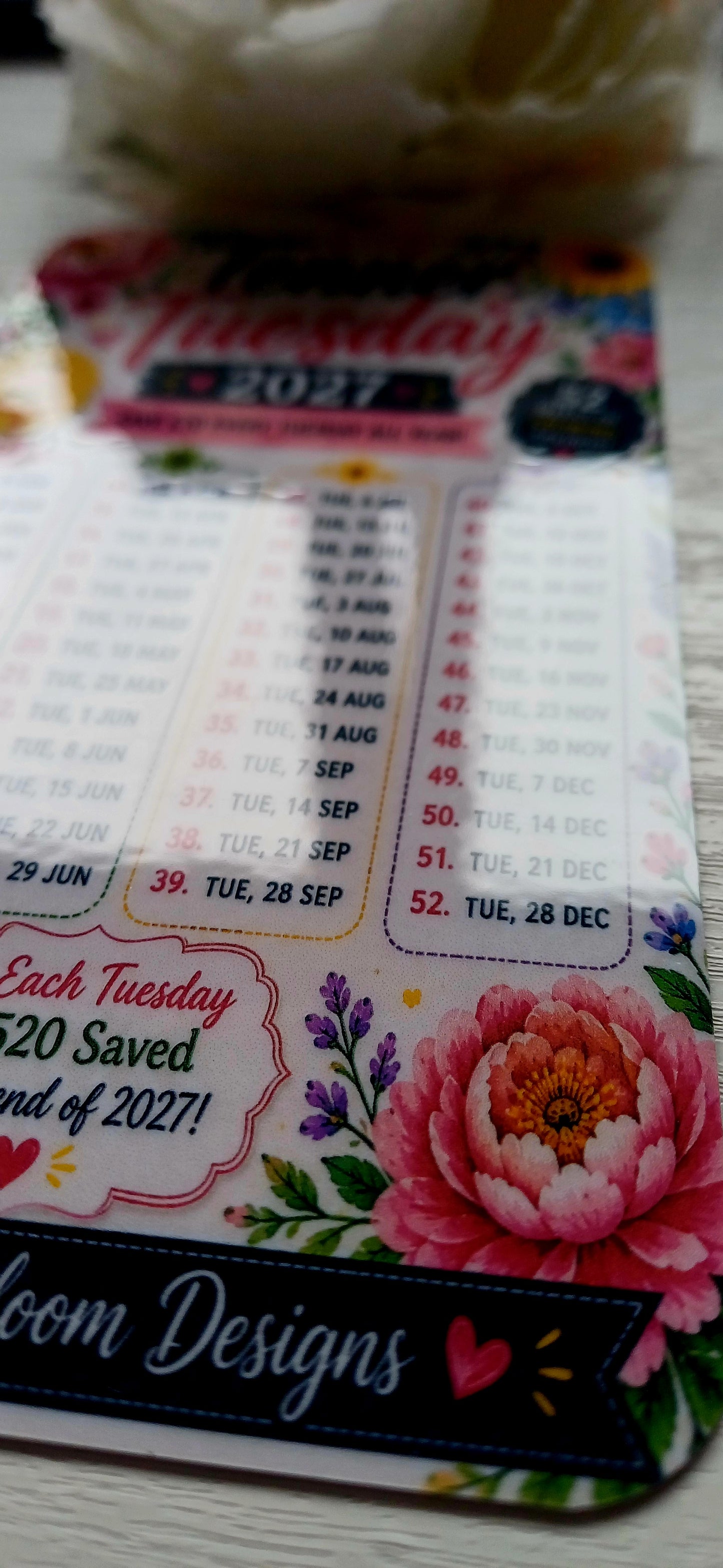 Tenner Tuesday Savings Challenge - 2027