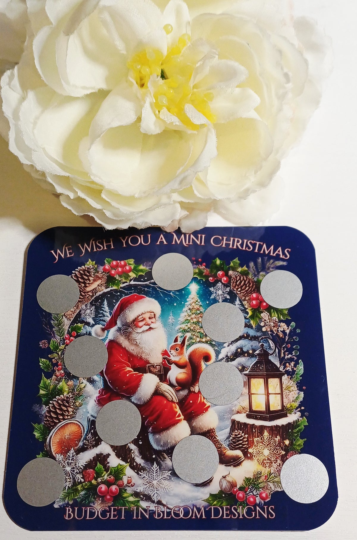 Wishing You A Mini Christmas Mini Scratch Off Savings Challenge Set