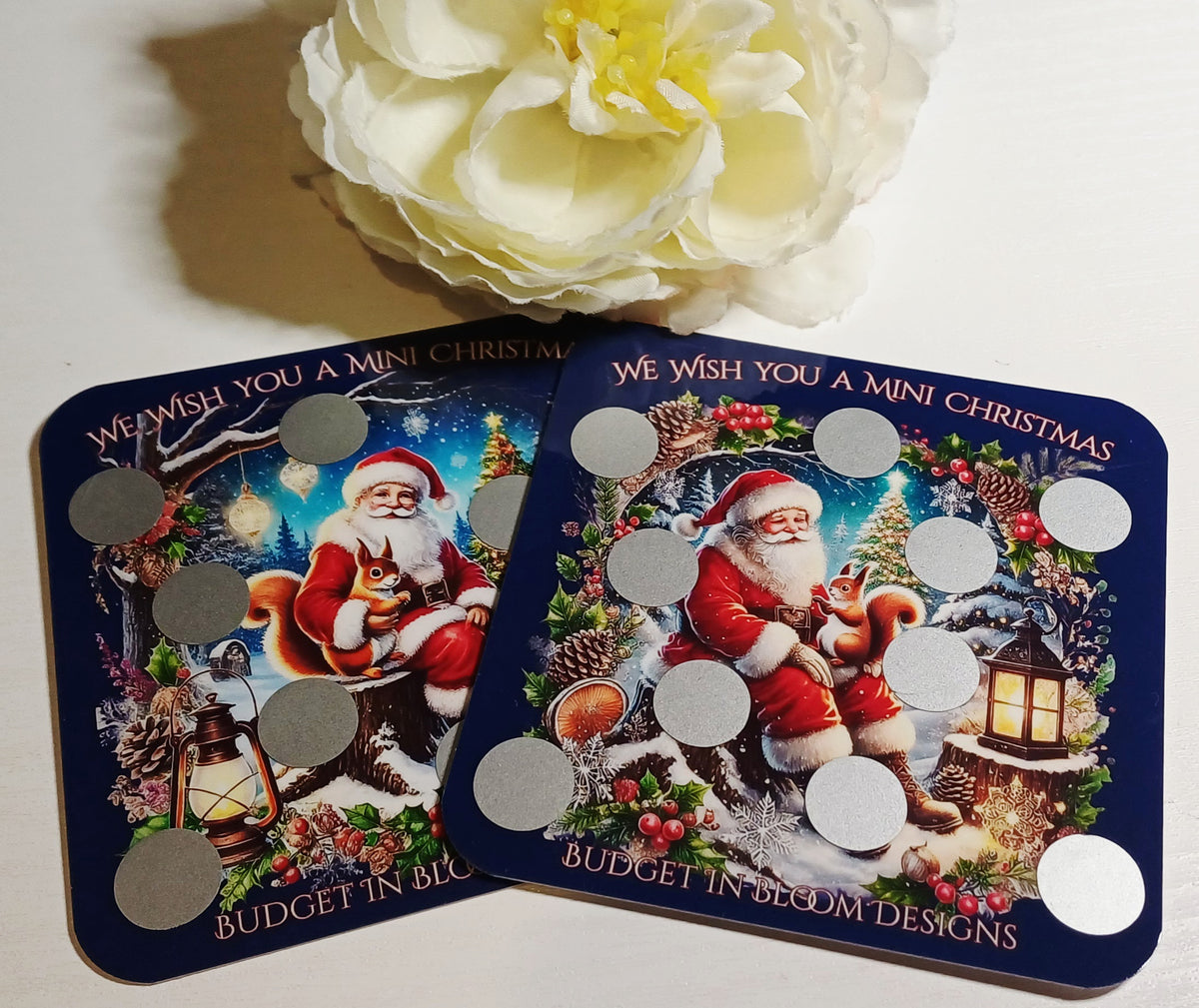 Wishing You A Mini Christmas Mini Scratch Off Savings Challenge Set