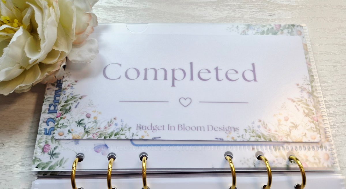 52 Envelope Challenge Binder Set