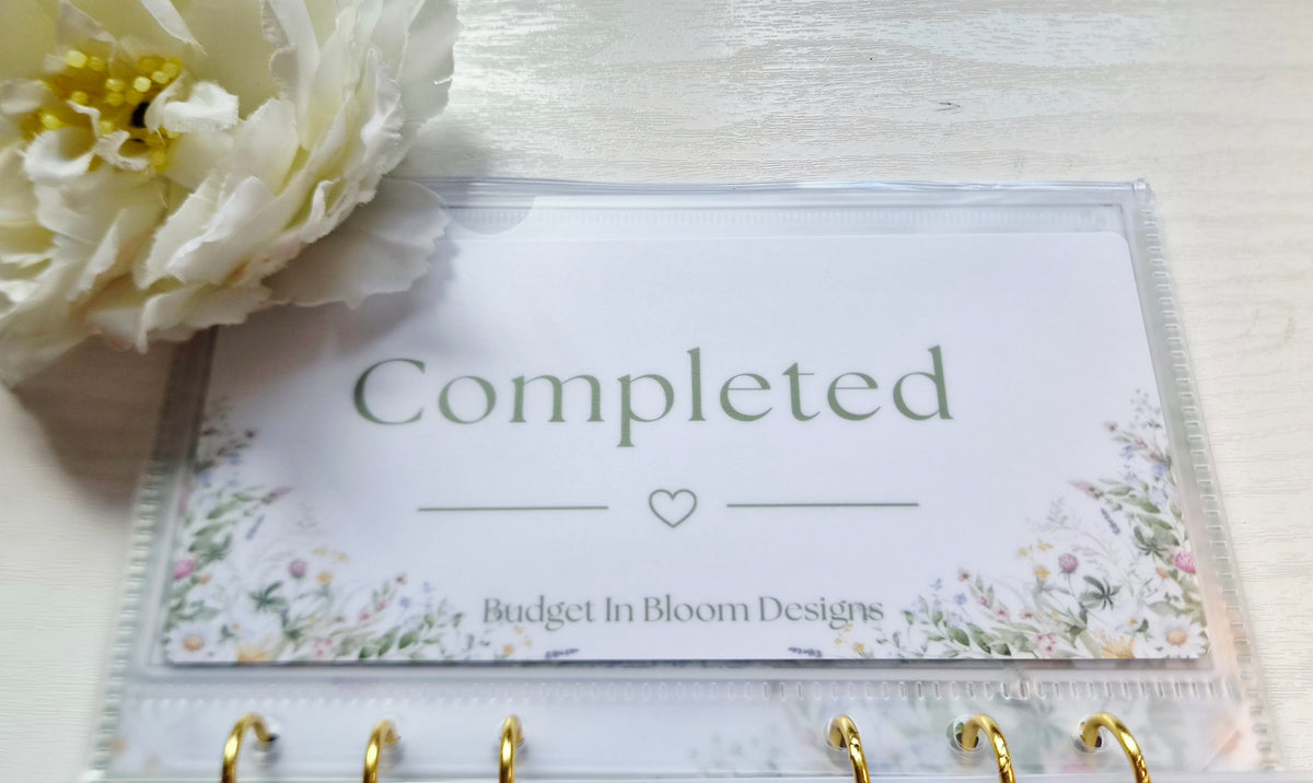 52 Envelope Challenge Binder Set