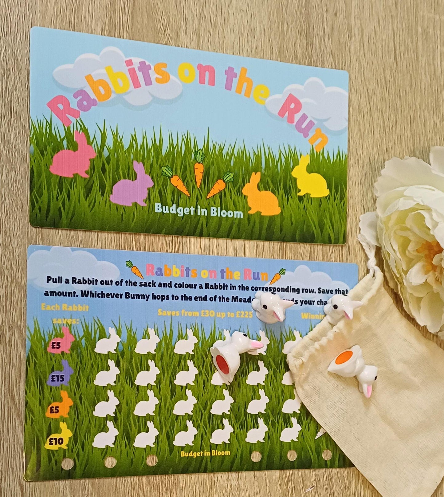 Rabbits On The Run Savings Challenge