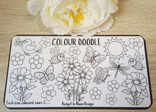 Colour Doodle - Money Savings Challenge