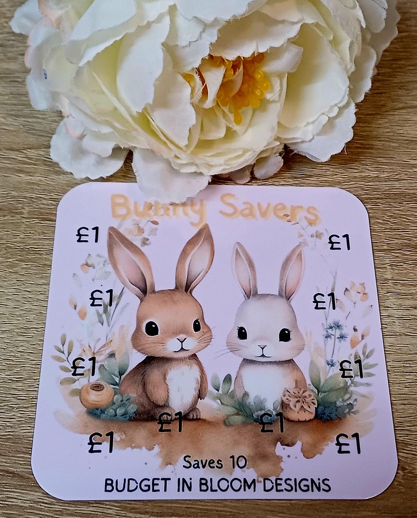 Bunny Savers Mini Saving Challenge
