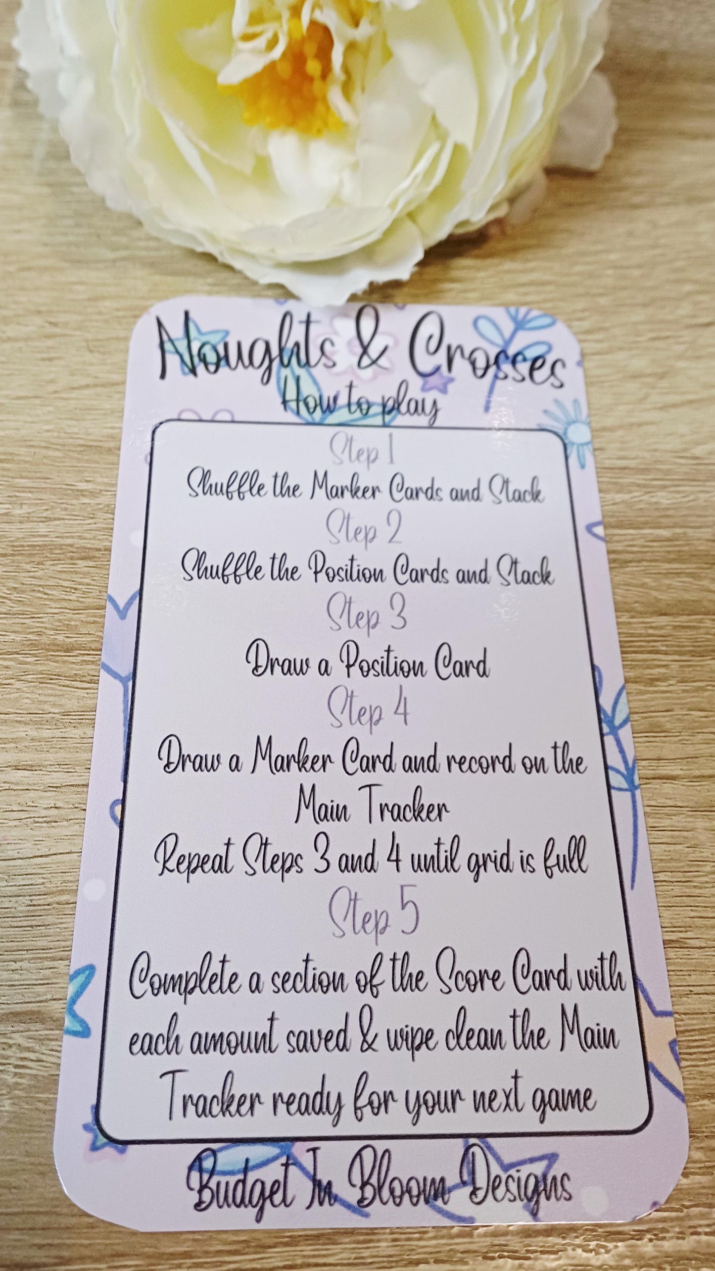 Noughts & Crosses Savings Challenge