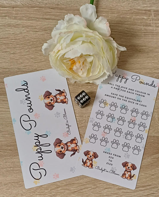 Puppy Pounds Savings Challenge