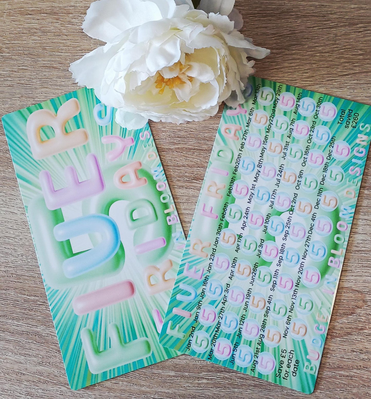 2026 Fiver Friday Savings Challenge