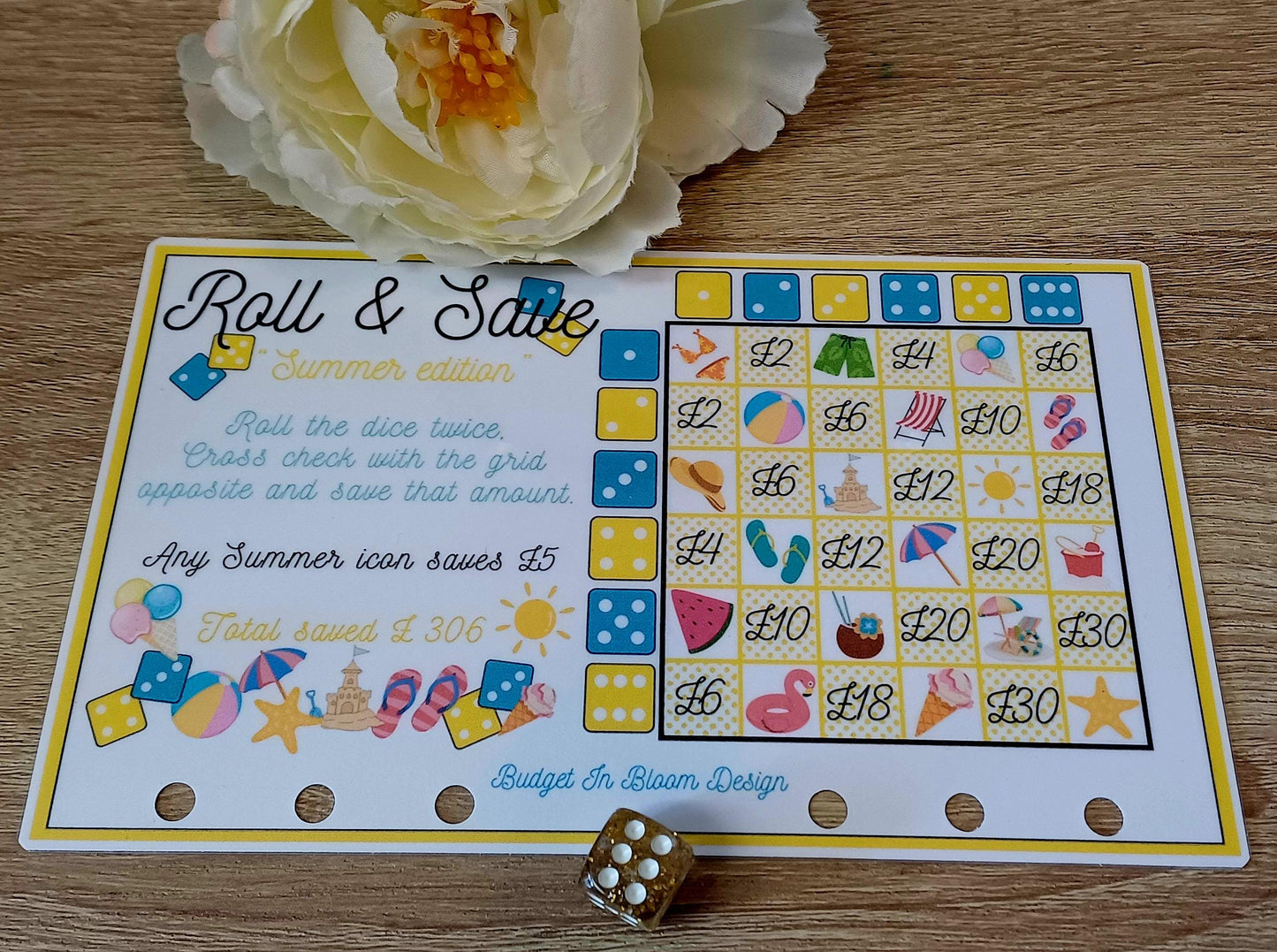 Roll & Save "Summer Edition" Savings Challenge