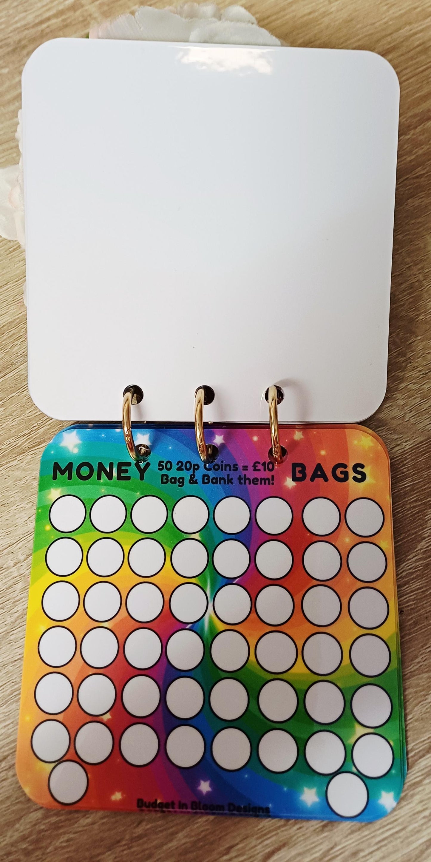 Money Bags Coin Saving Tracker Set