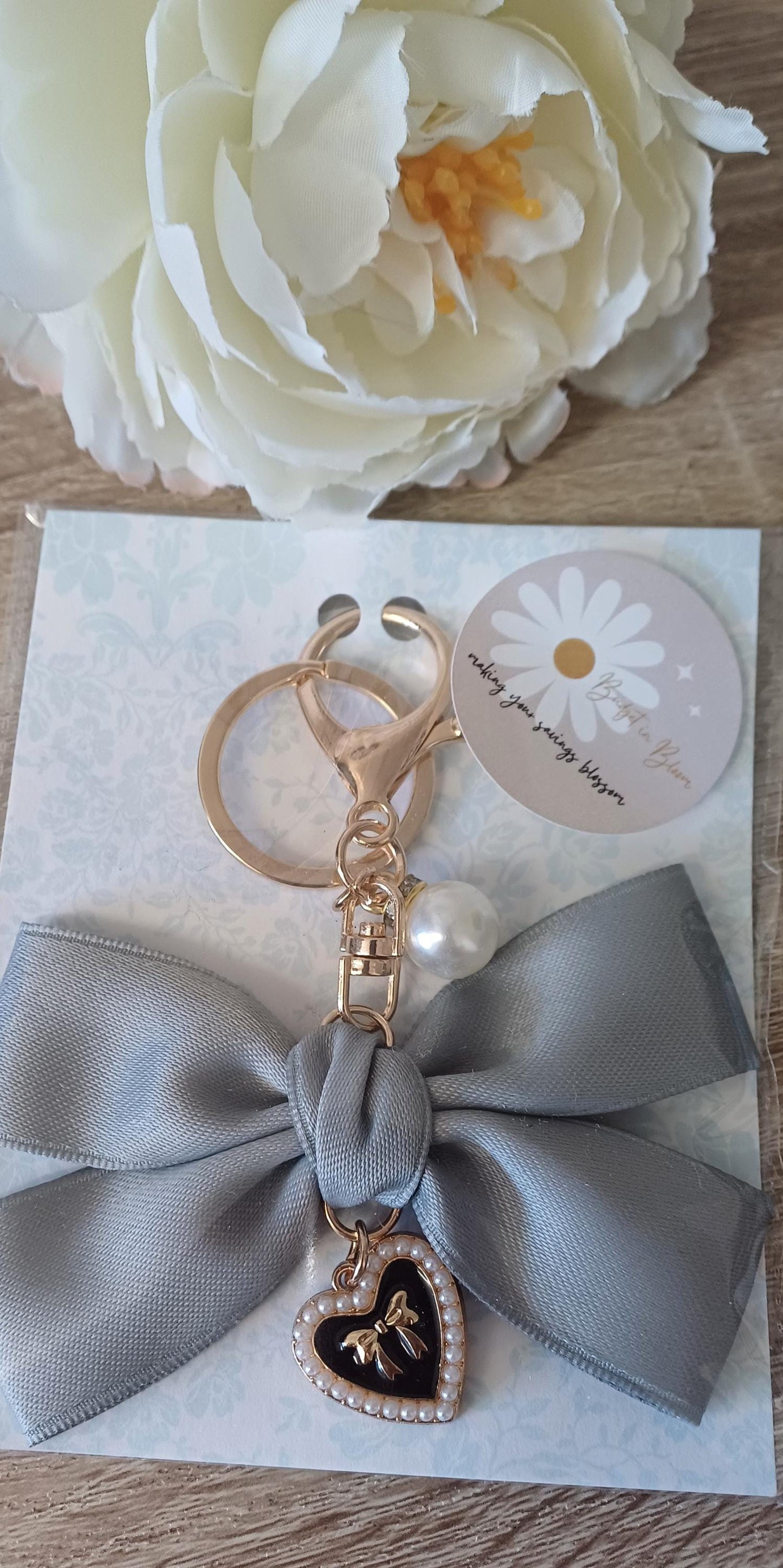 Ribbon Binder / Planner Bow Decoration