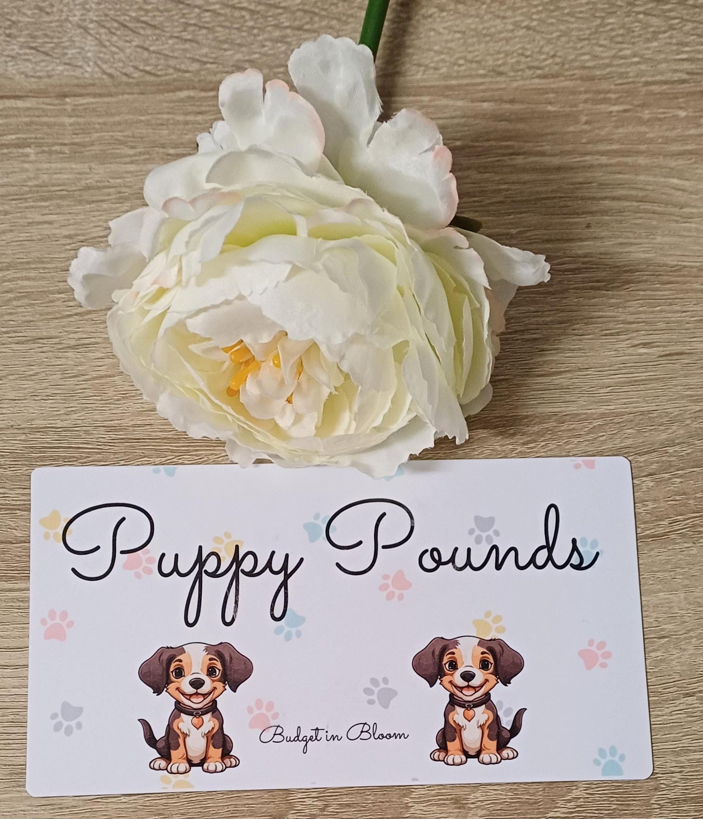 Puppy Pounds Savings Challenge
