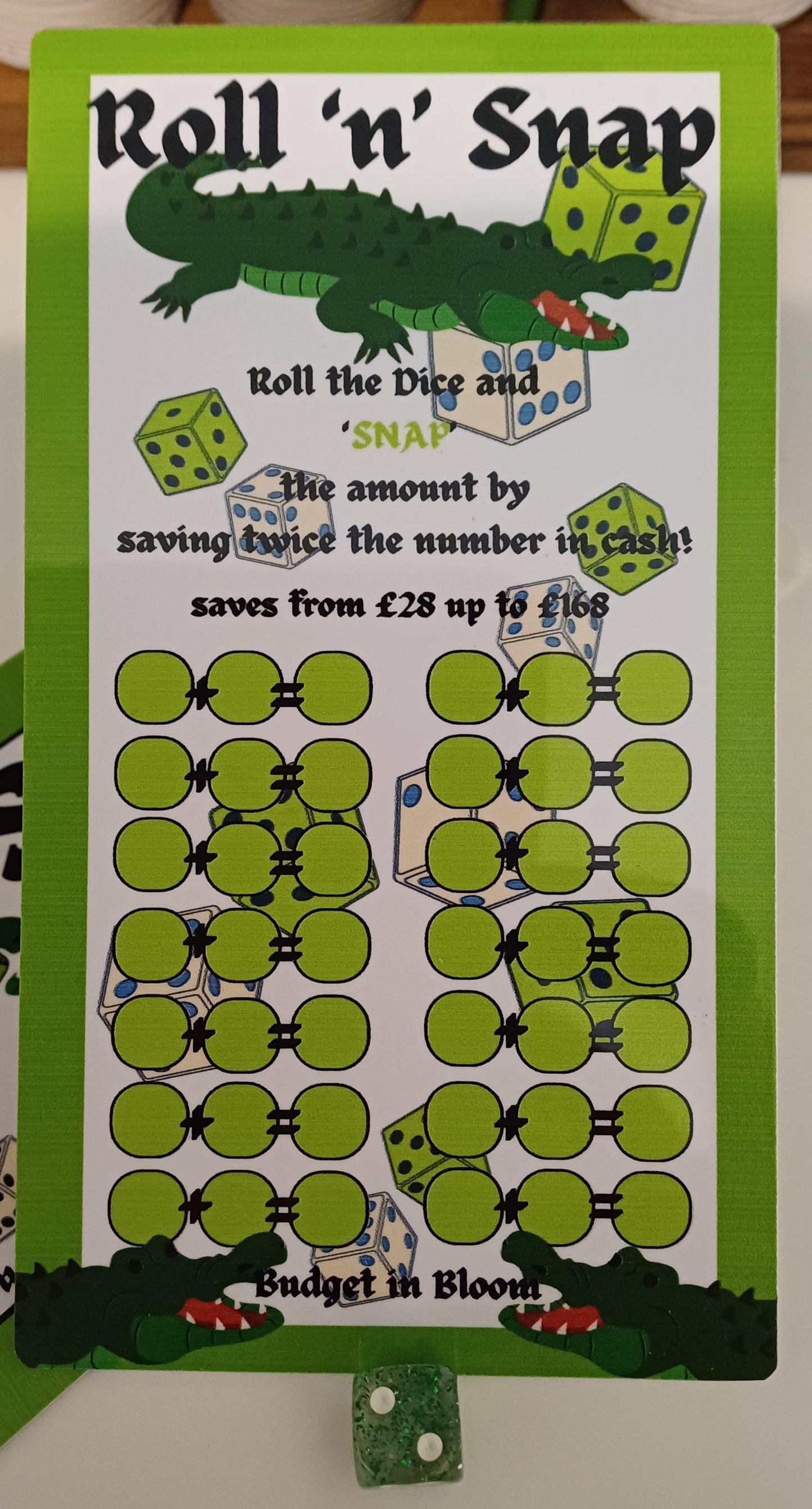 Roll 'N' Snap Savings Challenge