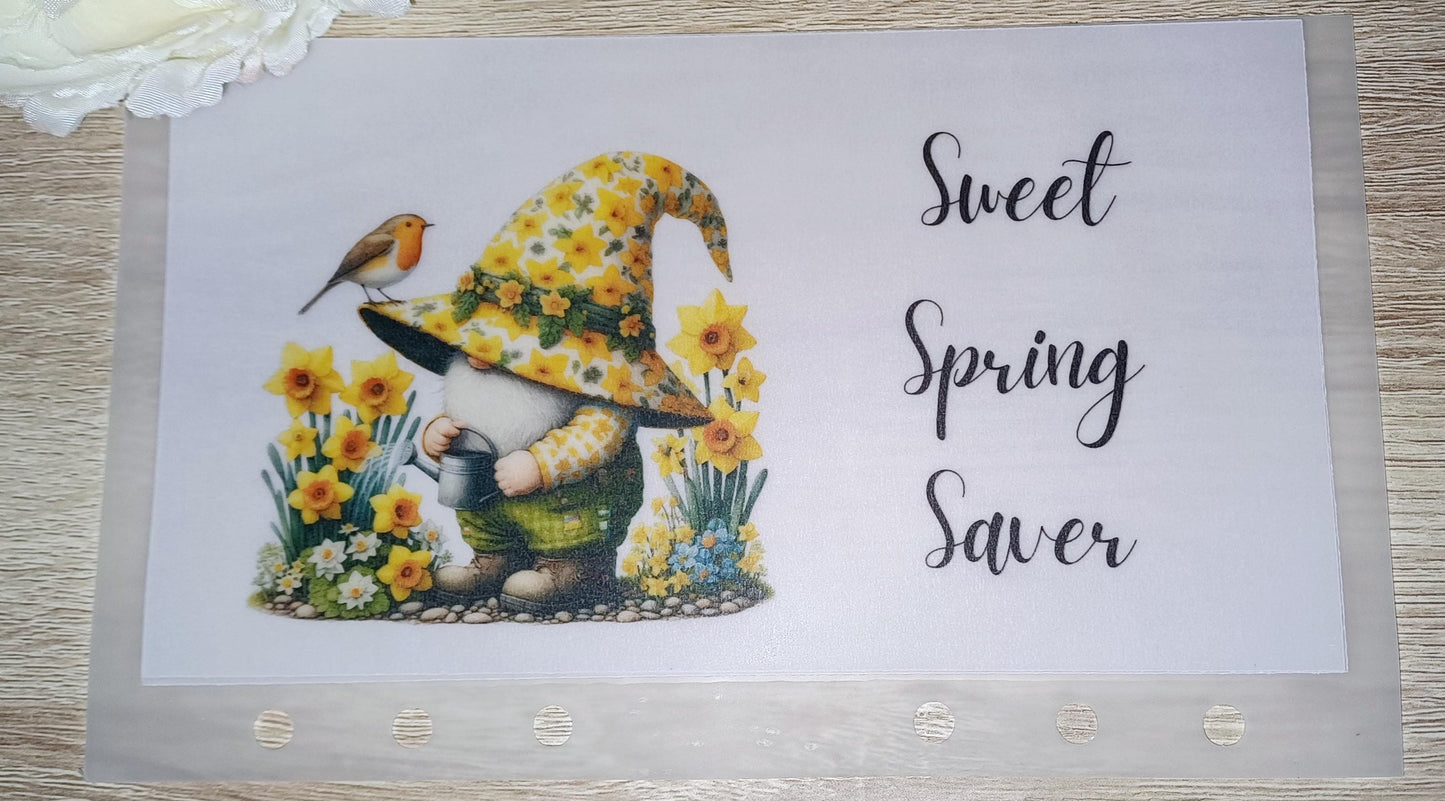 Sweet Spring Saver Savings Challenge