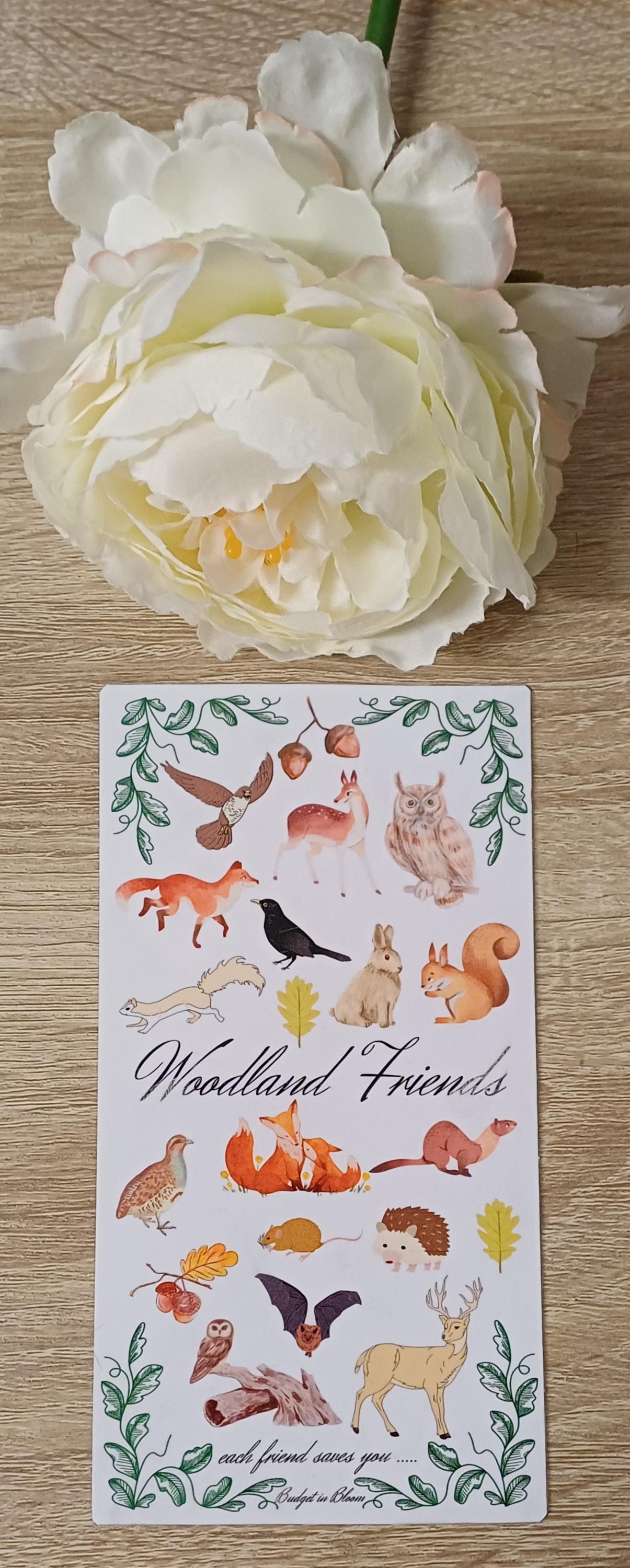Woodland Friends Savings Challenge