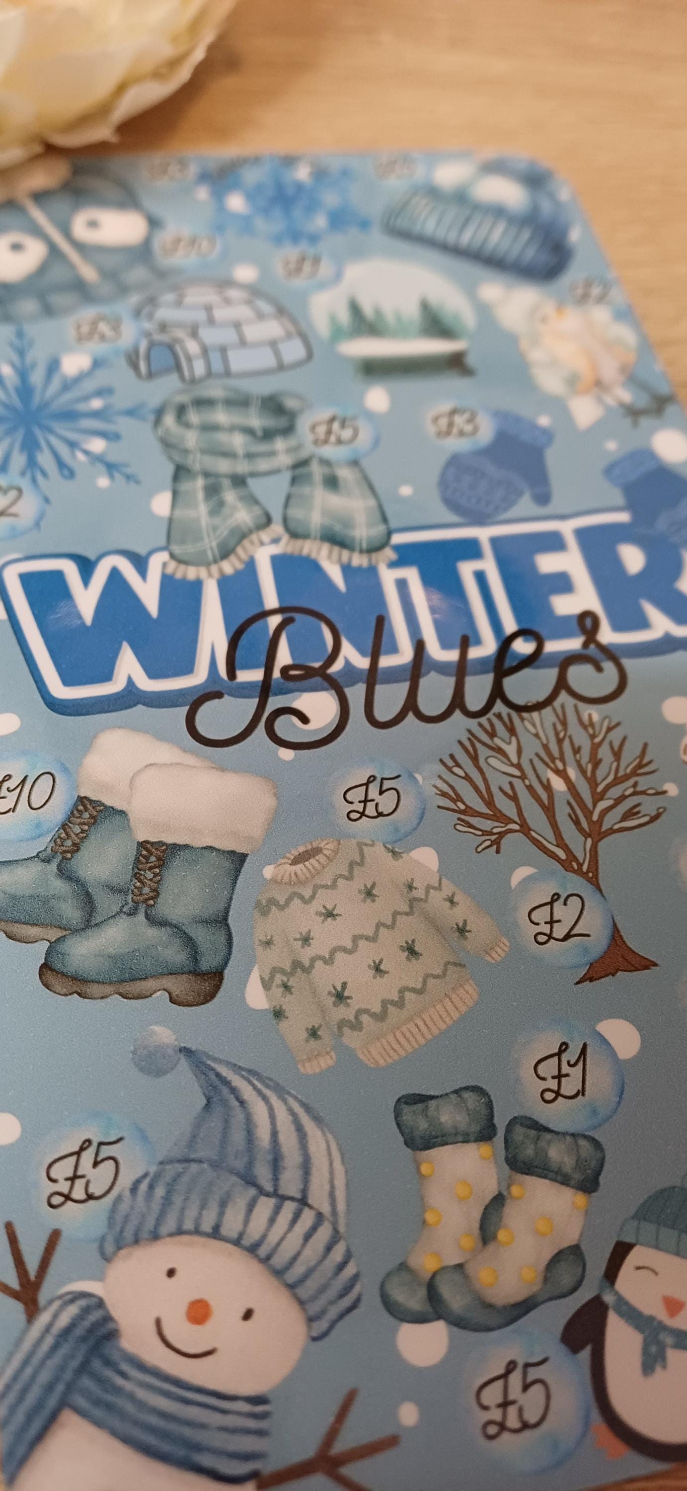 Winter Blues Money Saving Challenge (Copy)
