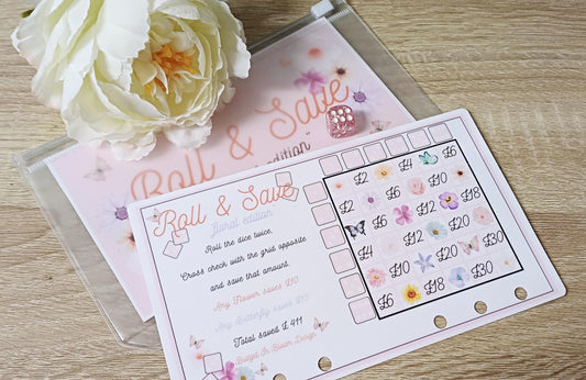 Roll & Save "Foral Edition" Savings Challenge