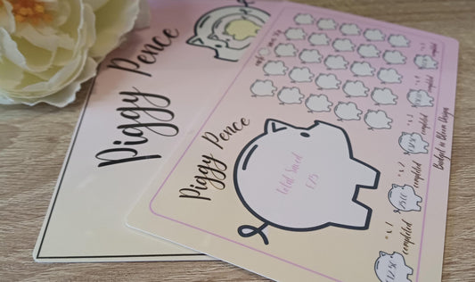 Piggy Pence Savings Challenge