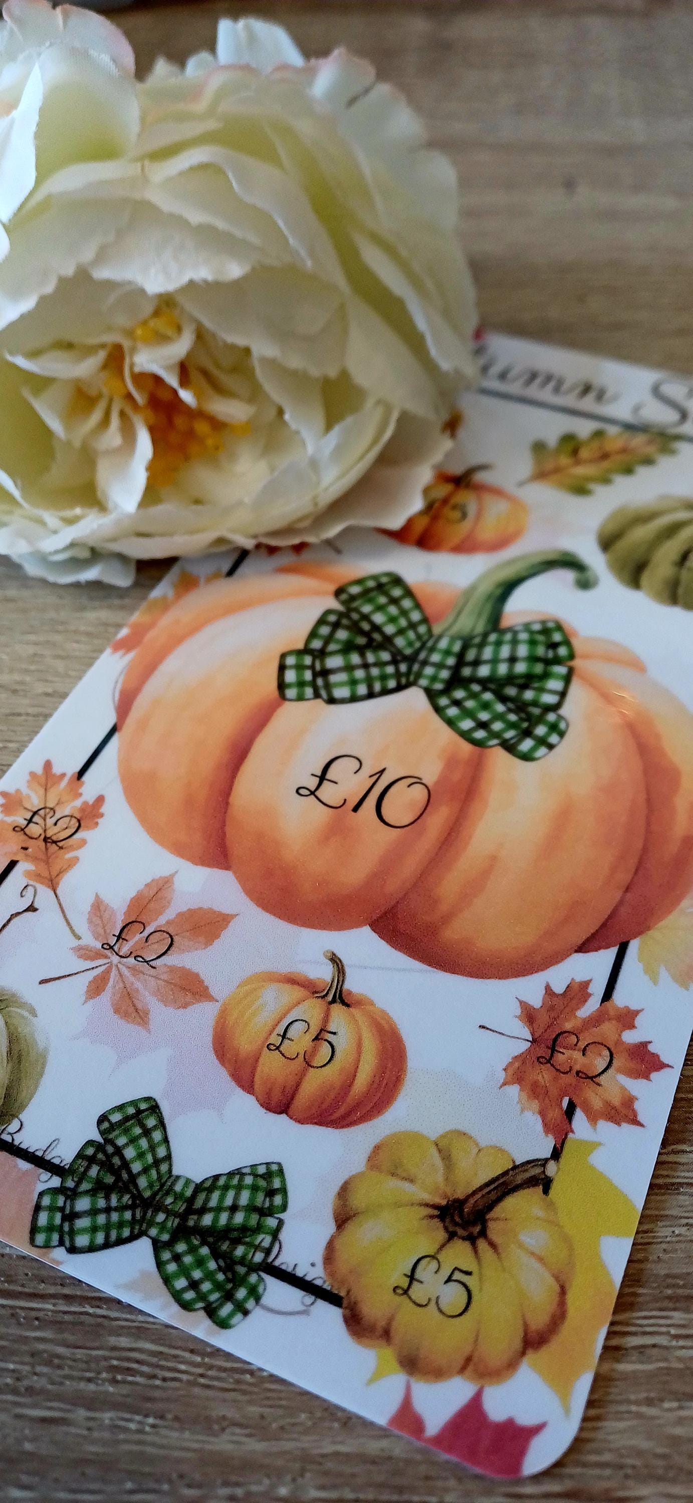 Autumn Saver Savings Challenge