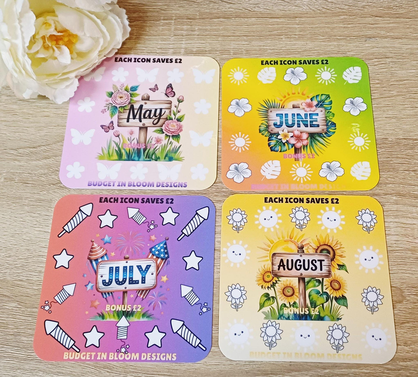 Monthly Minis  - Saving Challenges