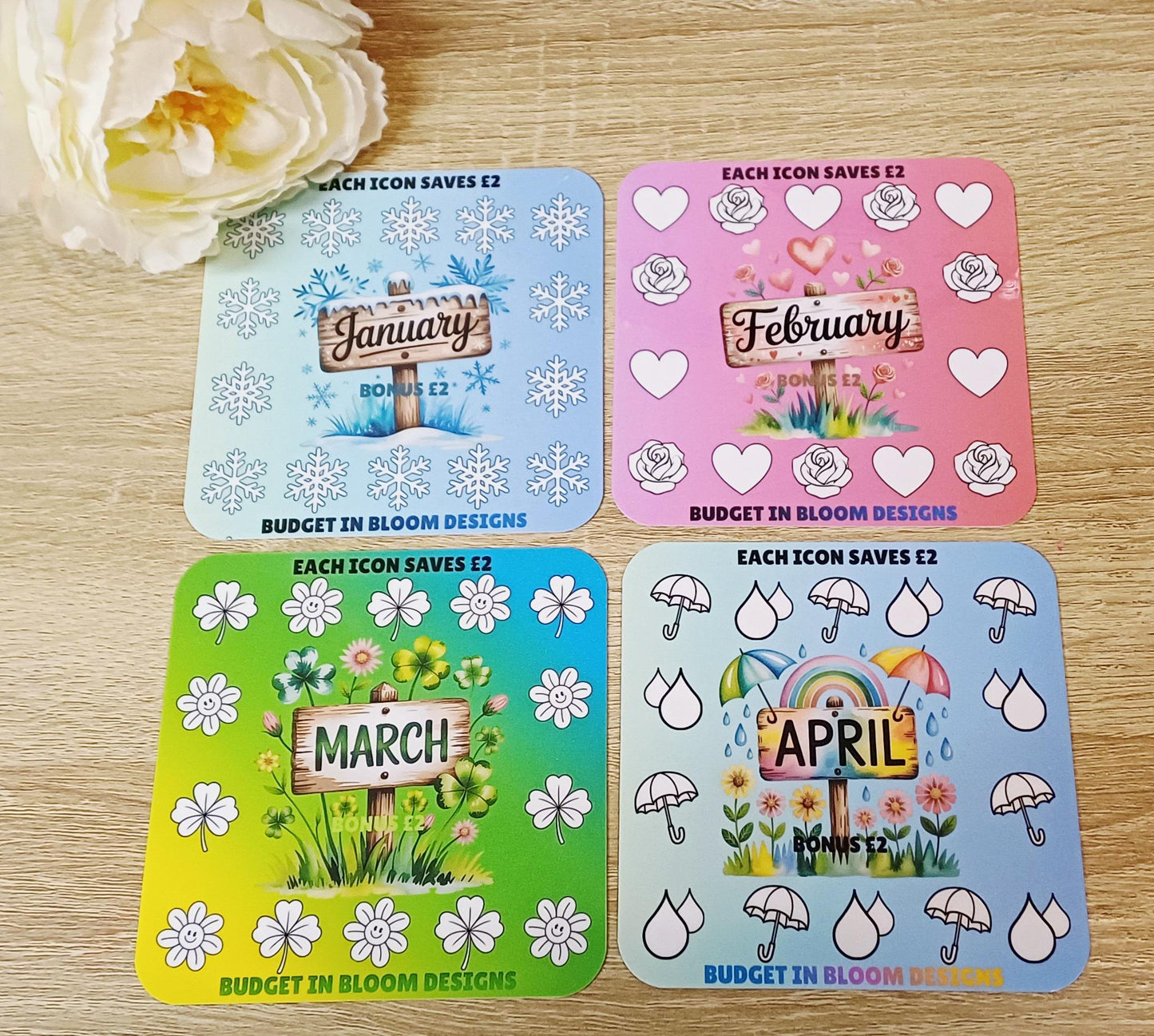 Monthly Minis  - Saving Challenges