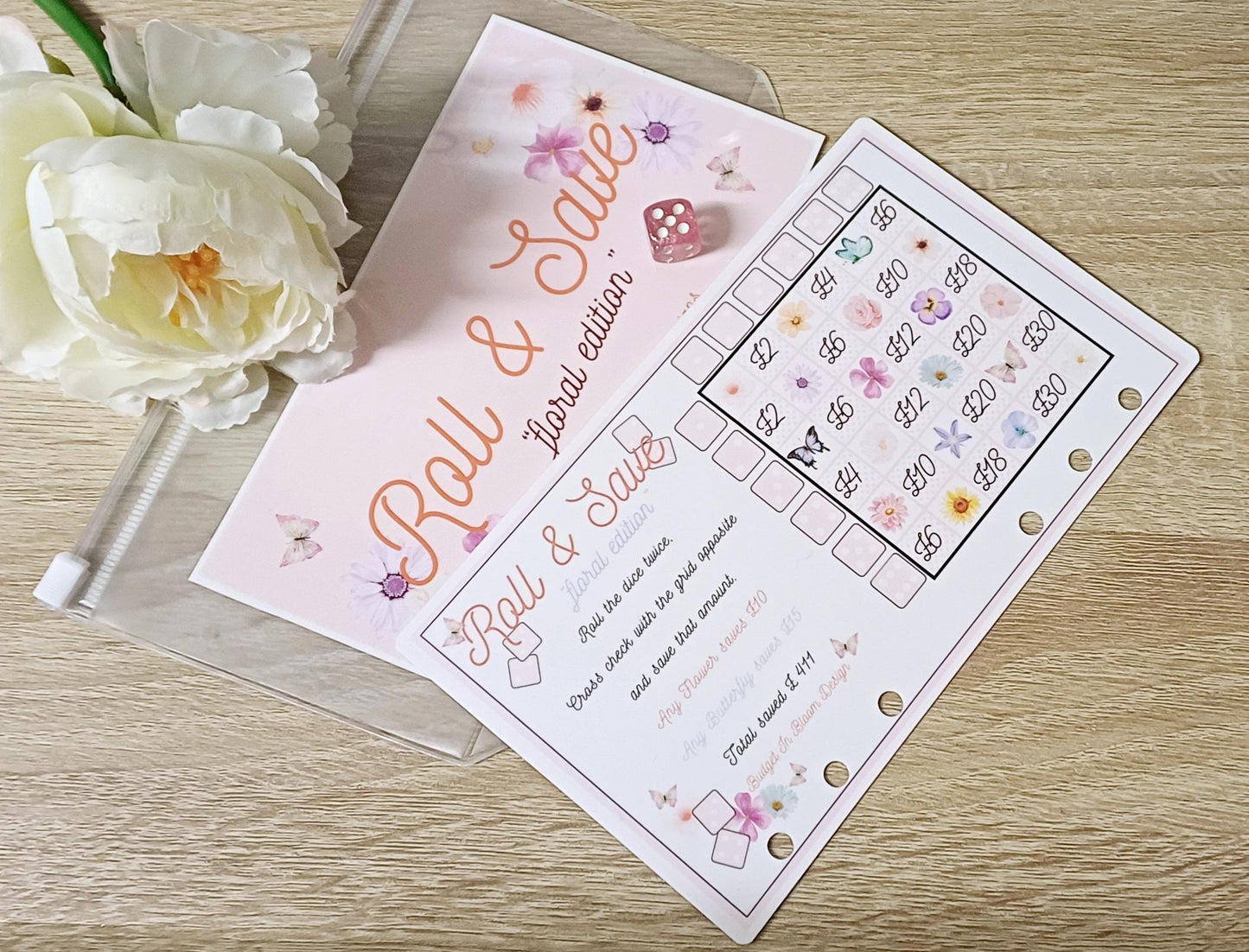 Roll & Save "Foral Edition" Savings Challenge