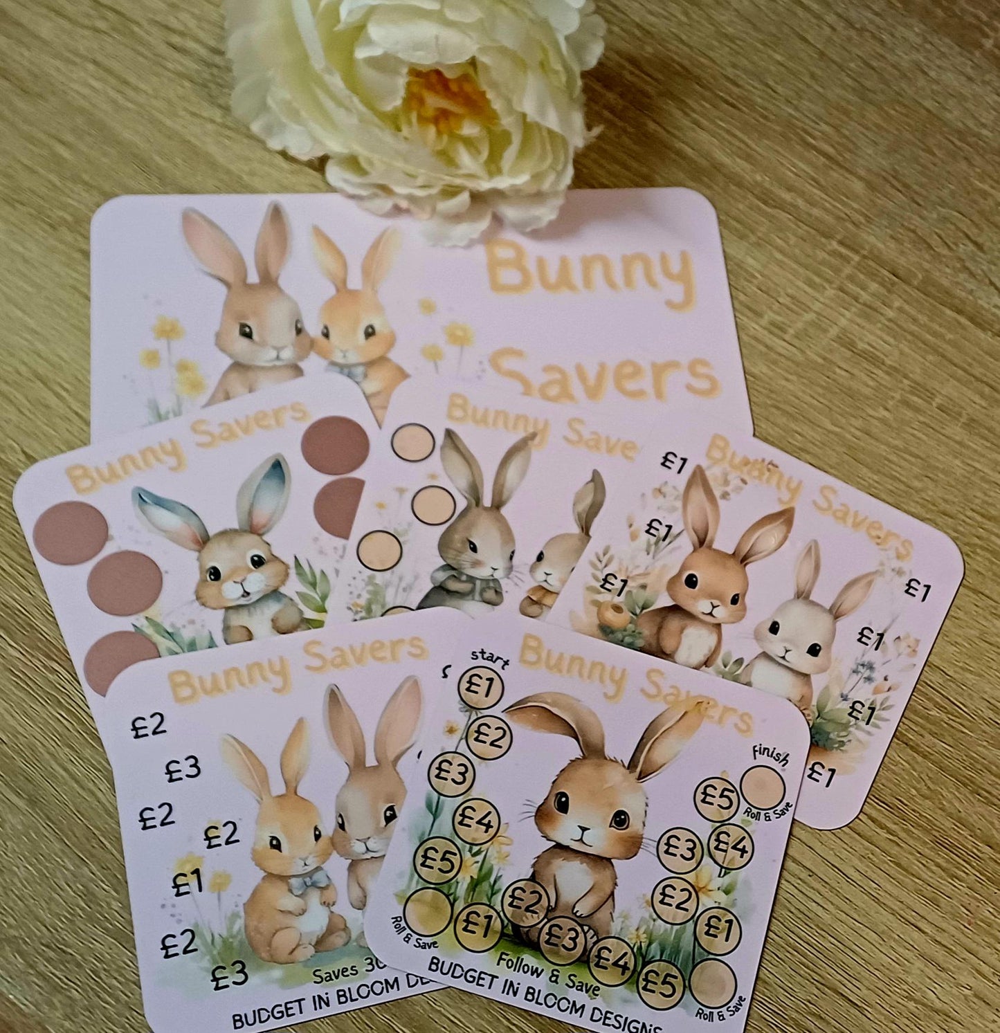 Bunny Savers Mini Saving Challenge