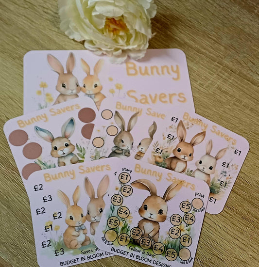 Bunny Savers Mini Saving Challenge